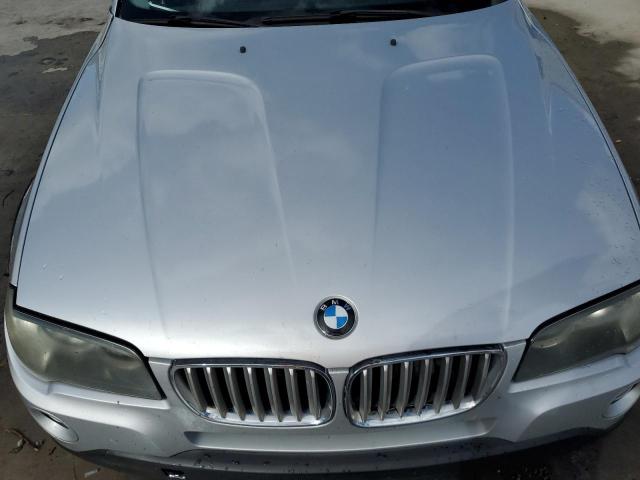 WBXPC93407WF18924 - 2007 BMW X3 3.0SI SILVER photo 11