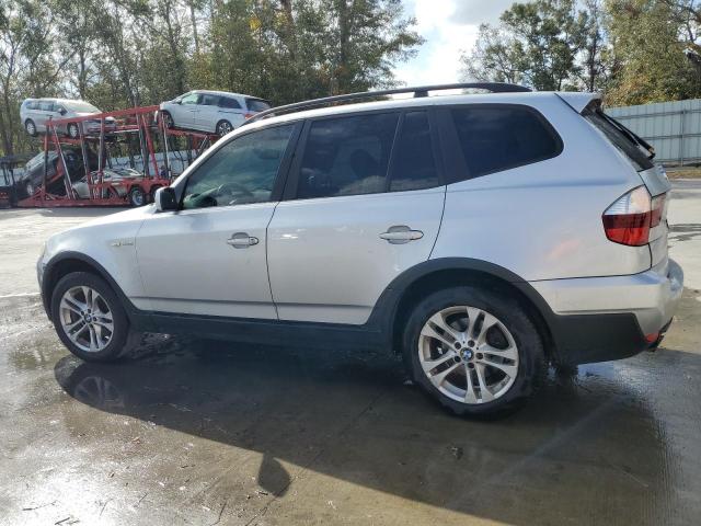 WBXPC93407WF18924 - 2007 BMW X3 3.0SI SILVER photo 2