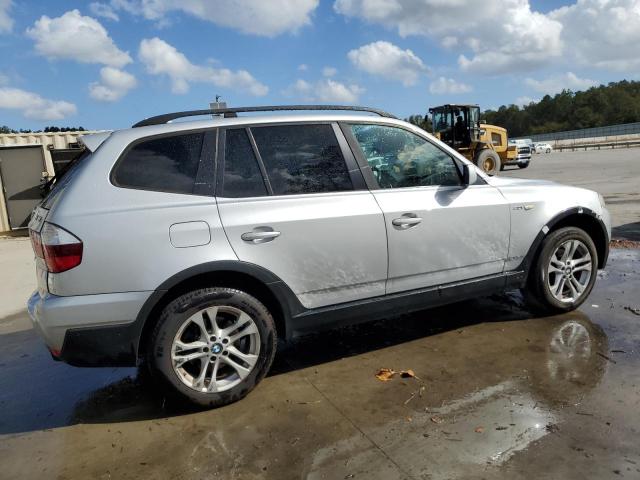 WBXPC93407WF18924 - 2007 BMW X3 3.0SI SILVER photo 3