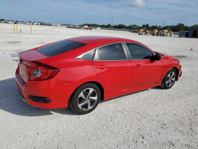 2HGFC2F68KH578002 - 2019 HONDA CIVIC LX RED photo 3