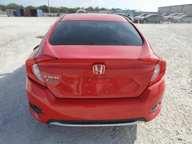 2HGFC2F68KH578002 - 2019 HONDA CIVIC LX RED photo 6