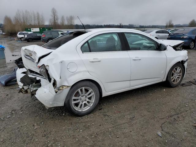 1G1JC5SH7C4124042 - 2012 CHEVROLET SONIC LT WHITE photo 3