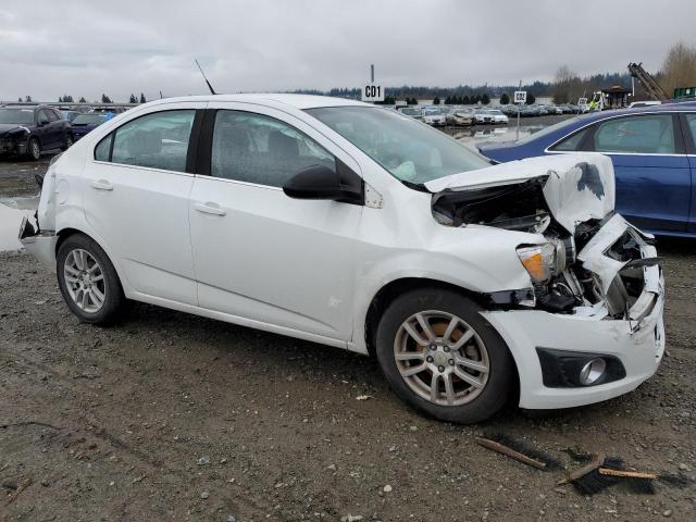 1G1JC5SH7C4124042 - 2012 CHEVROLET SONIC LT WHITE photo 4