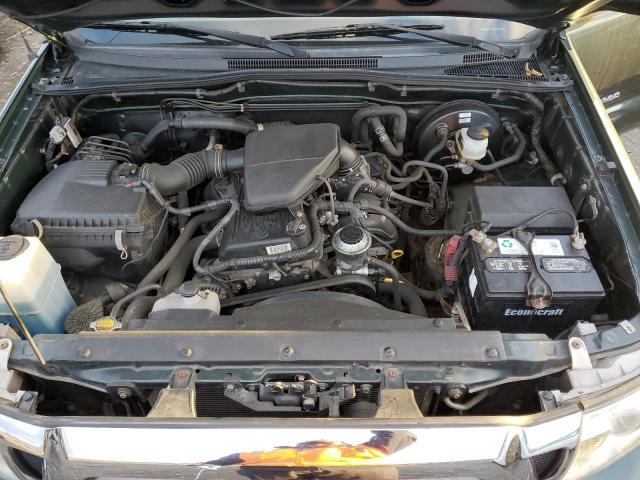5TETX4CN8AZ707839 - 2010 TOYOTA TACOMA ACCESS CAB მწვანე ფოტო 11