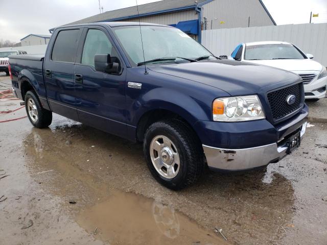 1FTPW125X4KA83779 - 2004 FORD F150 SUPERCREW BLUE photo 4