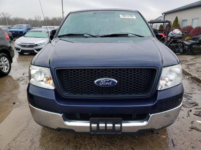 1FTPW125X4KA83779 - 2004 FORD F150 SUPERCREW BLUE photo 5