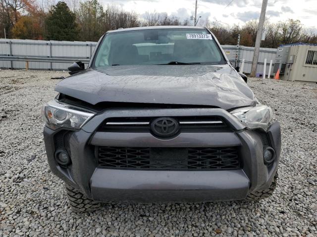 JTEBU5JR9L5759532 - 2020 TOYOTA 4RUNNER SR5/SR5 PREMIUM GRAY photo 5