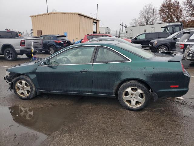 1HGCG2255XA012809 - 1999 HONDA ACCORD EX GREEN photo 2