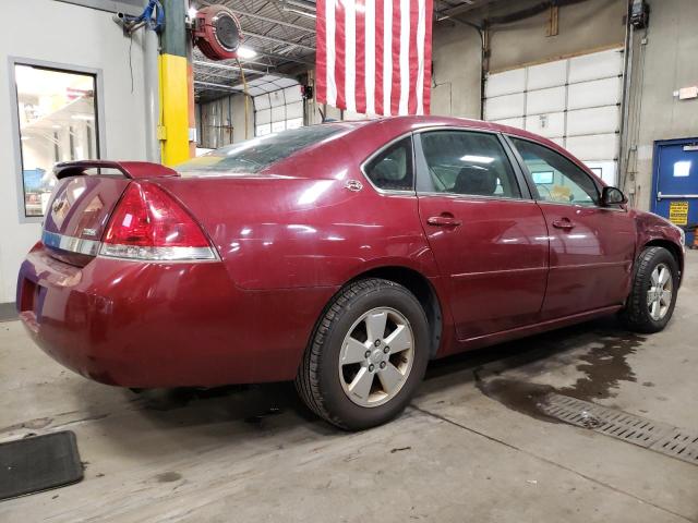 2G1WT58K789270275 - 2008 CHEVROLET IMPALA LT MAROON photo 3