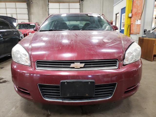 2G1WT58K789270275 - 2008 CHEVROLET IMPALA LT MAROON photo 5