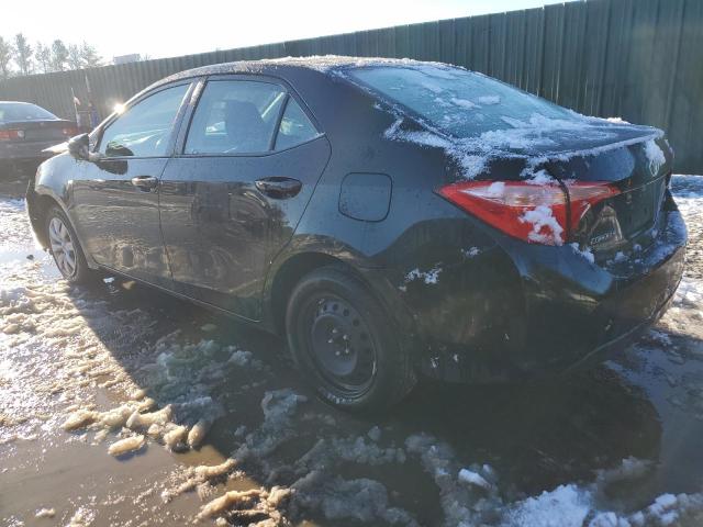 5YFBURHEXKP933978 - 2019 TOYOTA COROLLA L BLACK photo 2