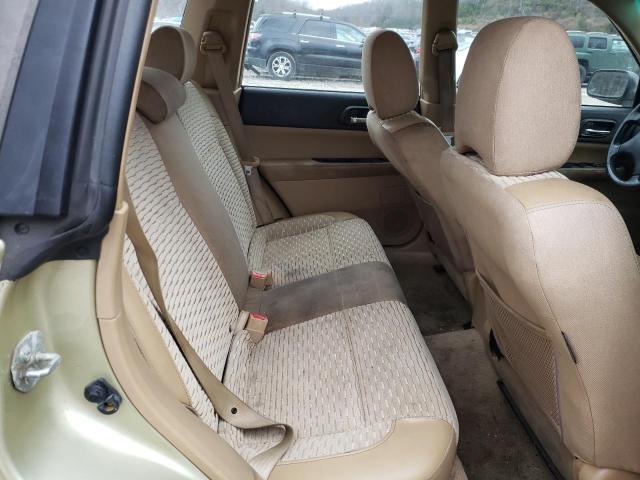 JF1SG65664H728035 - 2004 SUBARU FORESTER 2.5XS Зеленый фото 10
