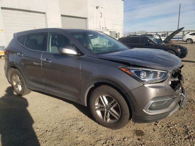 5NMZTDLB4JH107069 - 2018 HYUNDAI SANTA FE S GRAY photo 4