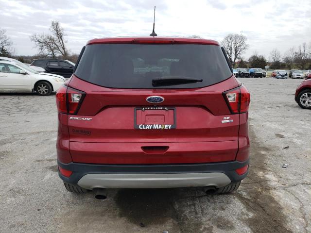 1FMCU9GD2KUC26420 - 2019 FORD ESCAPE SE RED photo 6