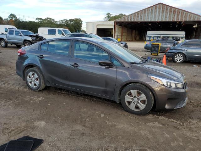 3KPFK4A78HE006087 - 2017 KIA FORTE LX GRAY photo 4