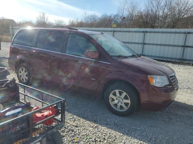 2A8HR54P48R736513 - 2008 CHRYSLER TOWN & COU TOURING ბურგუნდია ფოტო 4