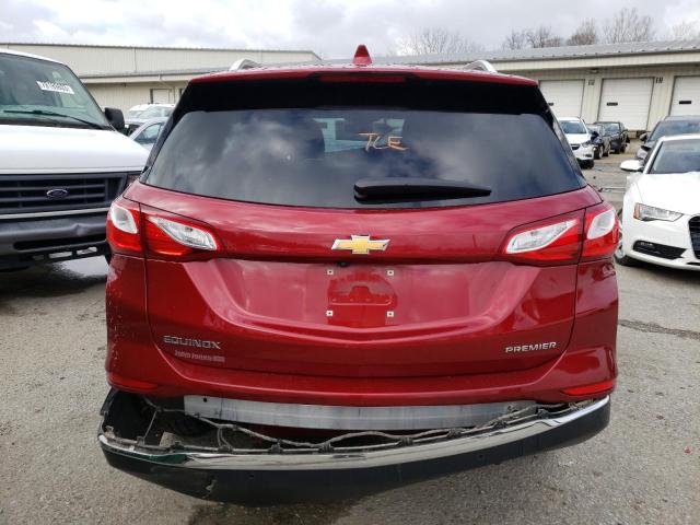 3GNAXNEVXKS630032 - 2019 CHEVROLET EQUINOX PREMIER RED photo 6