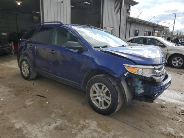 2FMDK3GC7DBA73475 - 2013 FORD EDGE SE BLUE photo 4