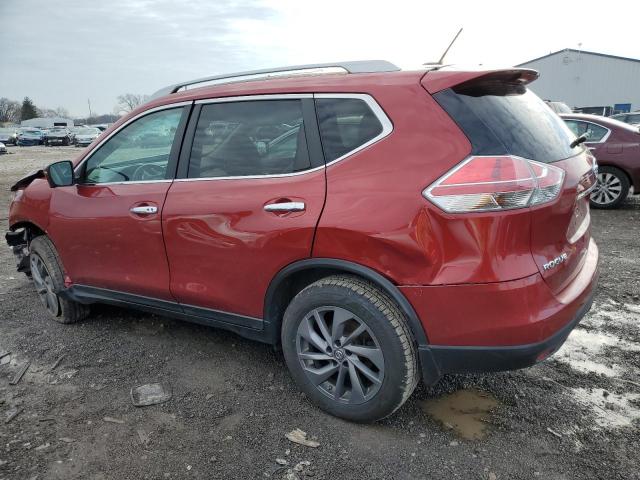 5N1AT2MV1GC754557 - 2016 NISSAN ROGUE S RED photo 2