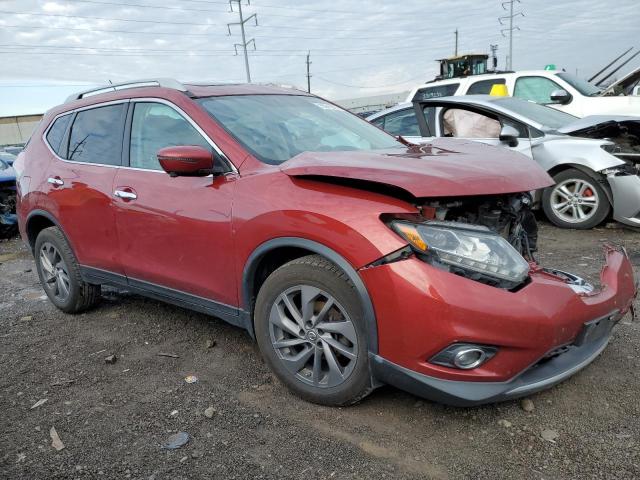 5N1AT2MV1GC754557 - 2016 NISSAN ROGUE S RED photo 4