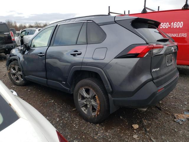 JTMRWRFVXND151201 - 2022 TOYOTA RAV4 XLE GRAY photo 2