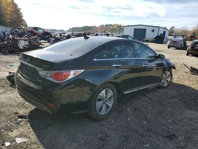 KMHEC4A42FA123626 - 2015 HYUNDAI SONATA HYBRID BLACK photo 3