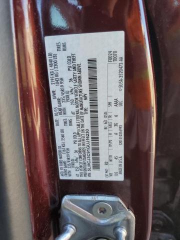 5LMCJ3C91GUJ16230 - 2016 LINCOLN MKC RESERVE Bordo foto 12