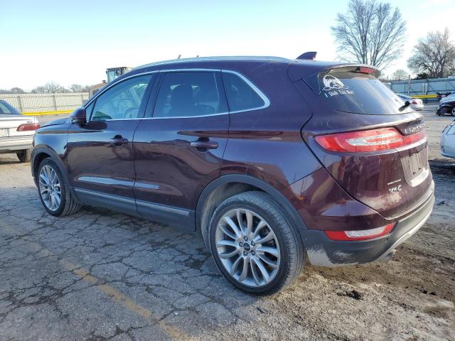 5LMCJ3C91GUJ16230 - 2016 LINCOLN MKC RESERVE Bordo foto 2
