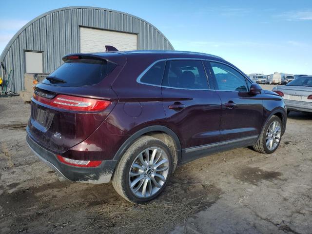 5LMCJ3C91GUJ16230 - 2016 LINCOLN MKC RESERVE Bordo foto 3