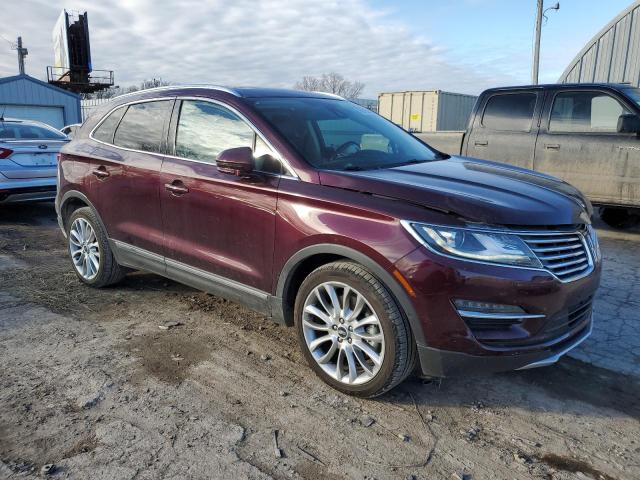 5LMCJ3C91GUJ16230 - 2016 LINCOLN MKC RESERVE Bordo foto 4