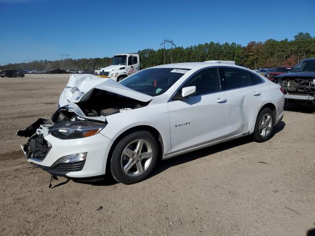 1G1ZB5ST2MF015035 - 2021 CHEVROLET MALIBU LS WHITE photo 1