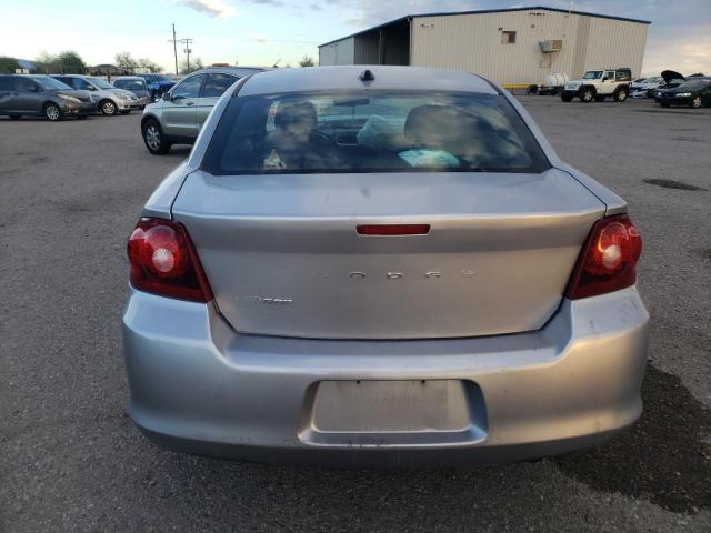 1C3CDZAB8EN233323 - 2014 DODGE AVENGER SE SILVER photo 6