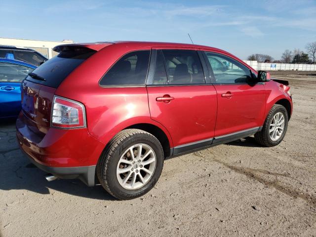 2FMDK38CX7BB03538 - 2007 FORD EDGE SEL BURGUNDY photo 3