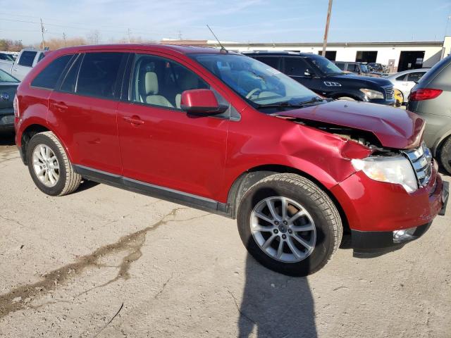 2FMDK38CX7BB03538 - 2007 FORD EDGE SEL BURGUNDY photo 4