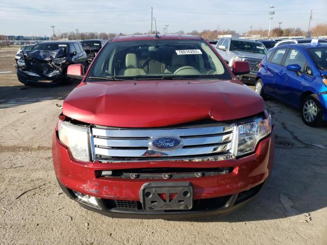 2FMDK38CX7BB03538 - 2007 FORD EDGE SEL BURGUNDY photo 5