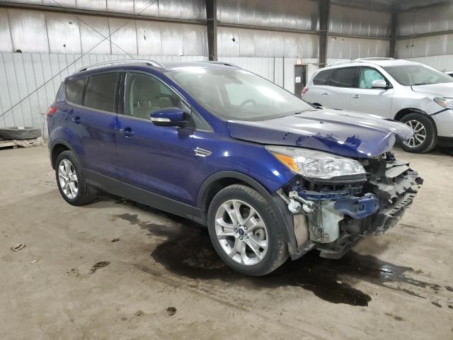 1FMCU9J93GUC90347 - 2016 FORD ESCAPE TITANIUM BLUE photo 4