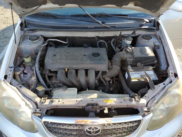 1NXBR32E88Z962975 - 2008 TOYOTA COROLLA CE SILVER photo 11