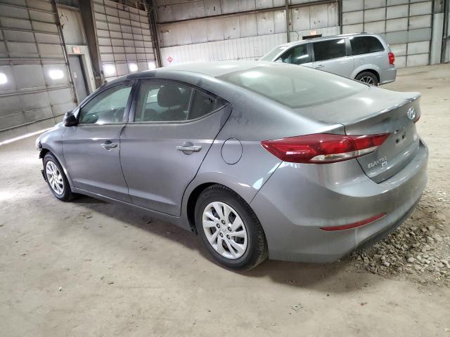 5NPD74LF8JH348671 - 2018 HYUNDAI ELANTRA SE GRAY photo 2