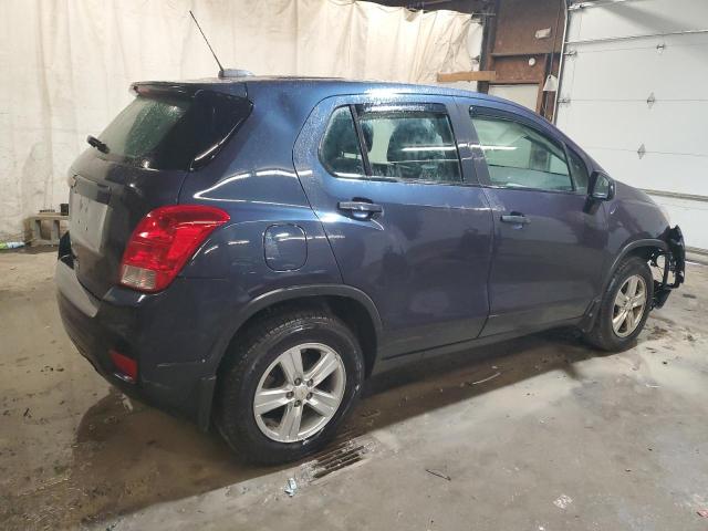 3GNCJNSB7KL250631 - 2019 CHEVROLET TRAX LS BLUE photo 3