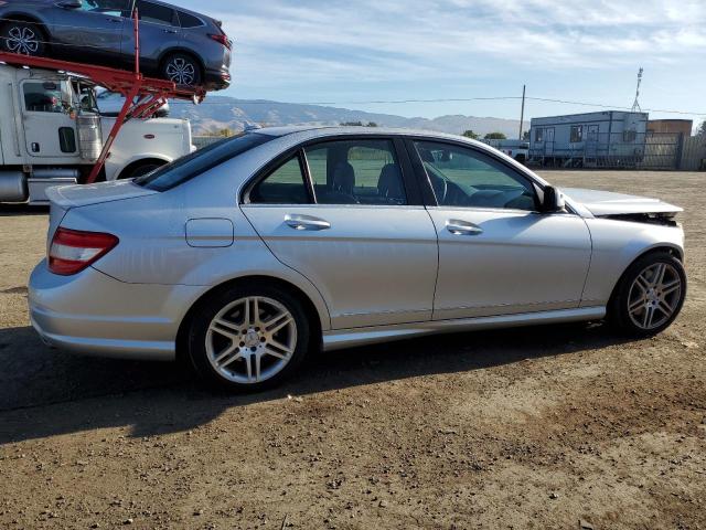 WDDGF56X88F011597 - 2008 MERCEDES-BENZ C 350 SILVER photo 3