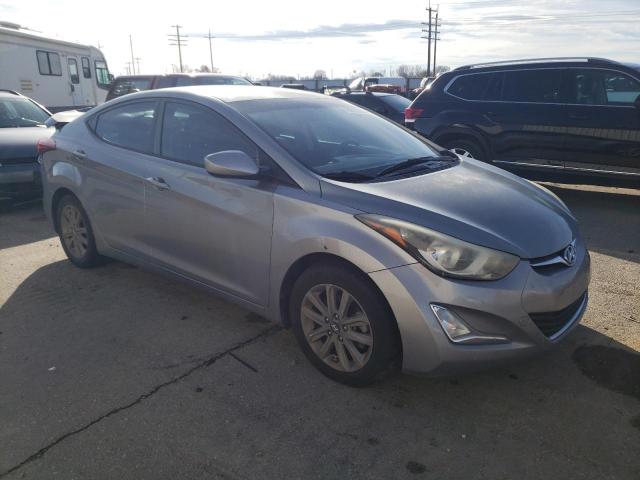 KMHDH4AE6EU040946 - 2014 HYUNDAI ELANTRA SE GRAY photo 4