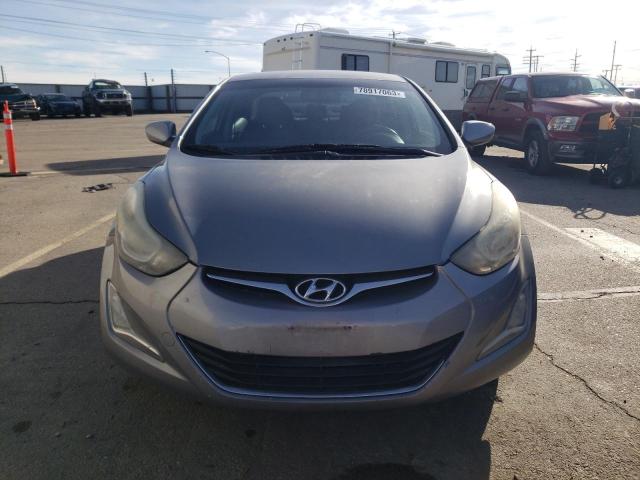 KMHDH4AE6EU040946 - 2014 HYUNDAI ELANTRA SE GRAY photo 5