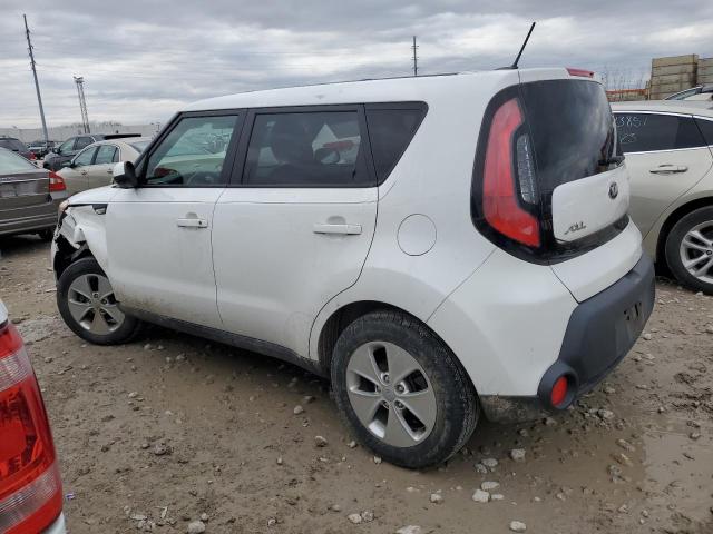 KNDJN2A29E7087378 - 2014 KIA SOUL WHITE photo 2