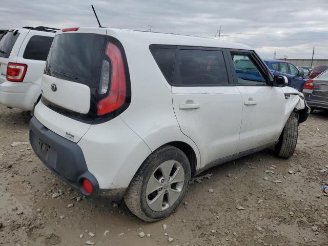 KNDJN2A29E7087378 - 2014 KIA SOUL WHITE photo 3