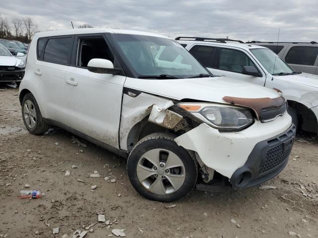 KNDJN2A29E7087378 - 2014 KIA SOUL WHITE photo 4