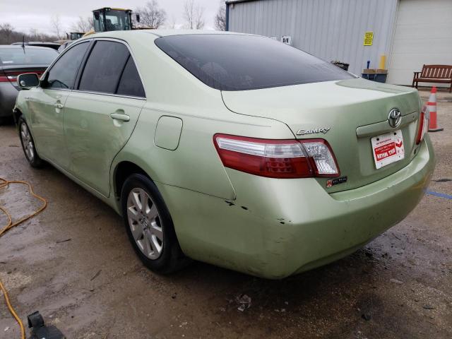 JTNBB46KX73029917 - 2007 TOYOTA CAMRY HYBRID GREEN photo 2