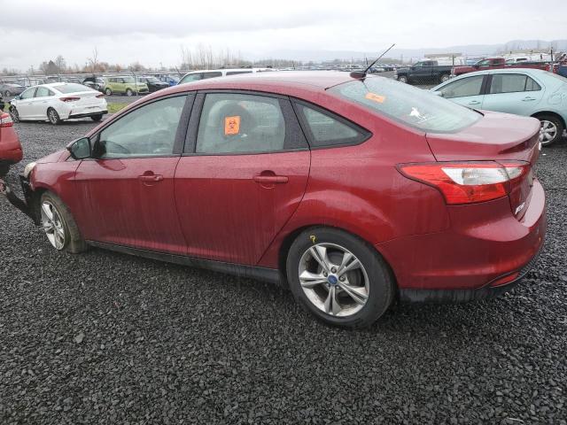 1FADP3F24DL260144 - 2013 FORD FOCUS SE RED photo 2