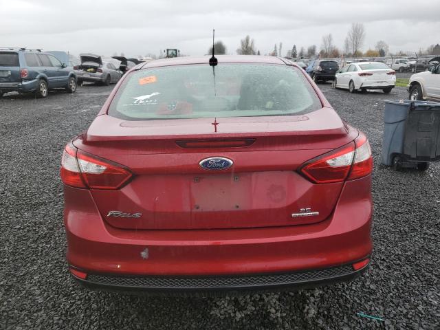 1FADP3F24DL260144 - 2013 FORD FOCUS SE RED photo 6