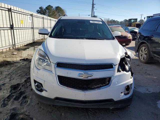 2GNALCEKXF1141489 - 2015 CHEVROLET EQUINOX LT WHITE photo 5