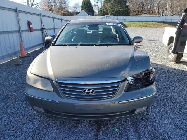 KMHFC46F87A213704 - 2007 HYUNDAI AZERA SE GRAY photo 5